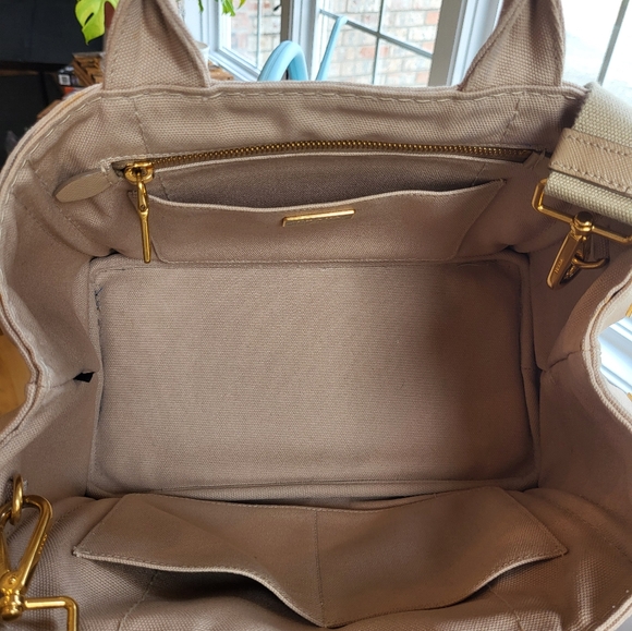 PRADA canvas small Canapa logo tote corda - Picture 5 of 16